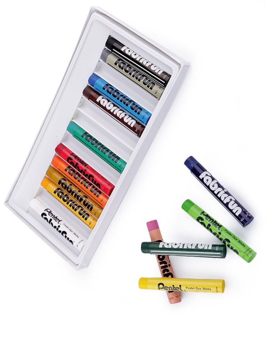 Voskovky na textil Pentel Arts – Obrázok 2