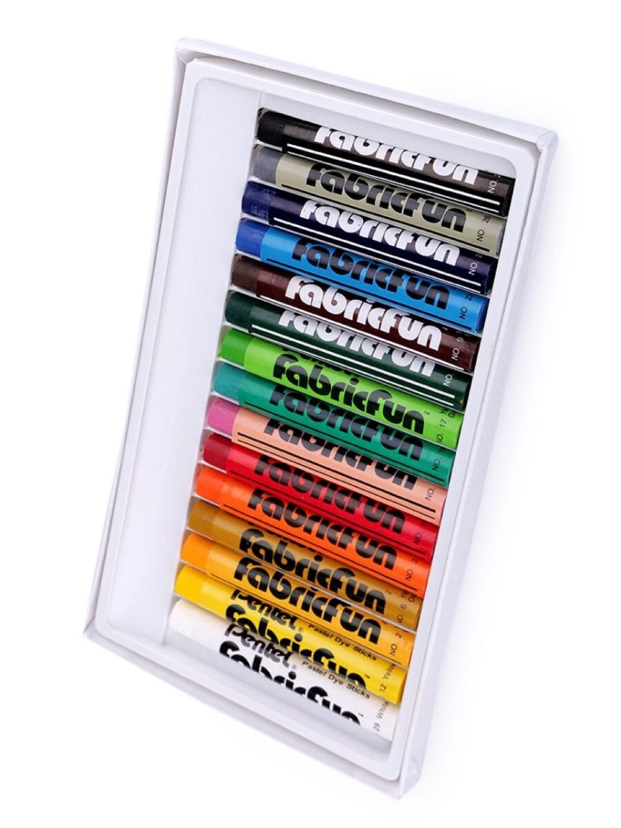 Voskovky na textil Pentel Arts