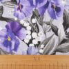 Bavlnená štóla šírka 50 cm fialová sirôtky - Image 4