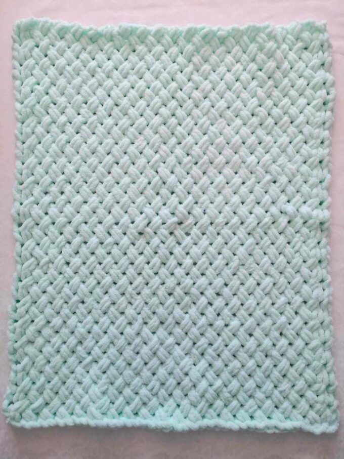 Puffy deka rozmer 60 x70cm mentolová - Image 3