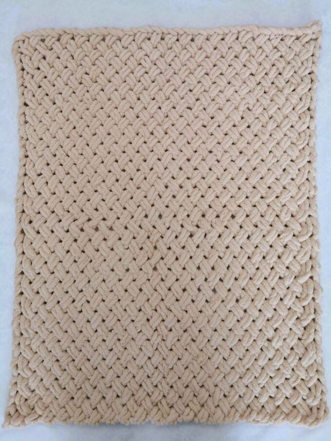 Puffy deka rozmer 60 x70cm béžová - Image 3