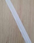Zips špirálový 3 mm metráž biely
