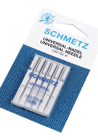 Univerzálne ihly do šijacích strojov SCHMETZ 60/8
