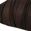 Zips špirálový 5 mm metráž tmavohnedý - Image 2