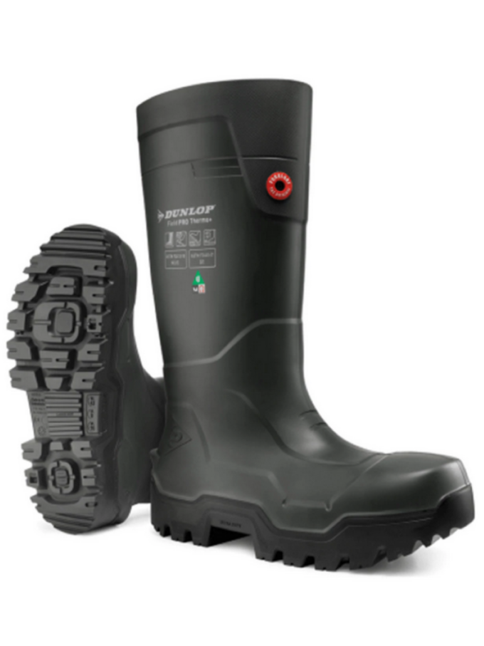 Pracovné čizmy DUNLOP FIELDPRO THERMO+ green  S5 veľ. 41