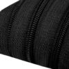 Zips špirálový 5 mm metráž čierny - Image 2