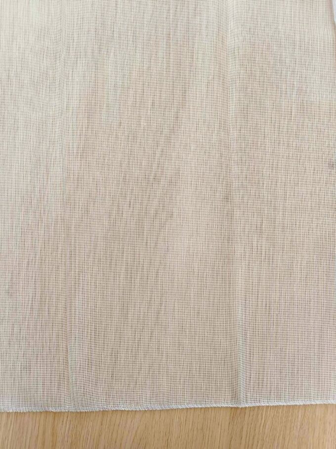Záclona metráž V672 výška 300cm biela s olovkom - Image 2