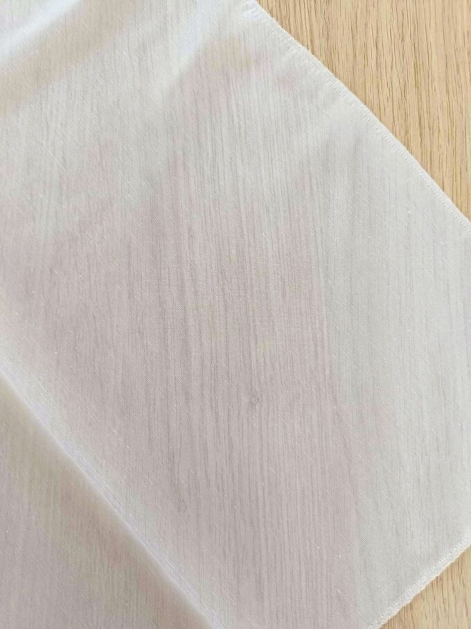 Záclona metráž V908 výška 300cm biela s olovkom - Image 3