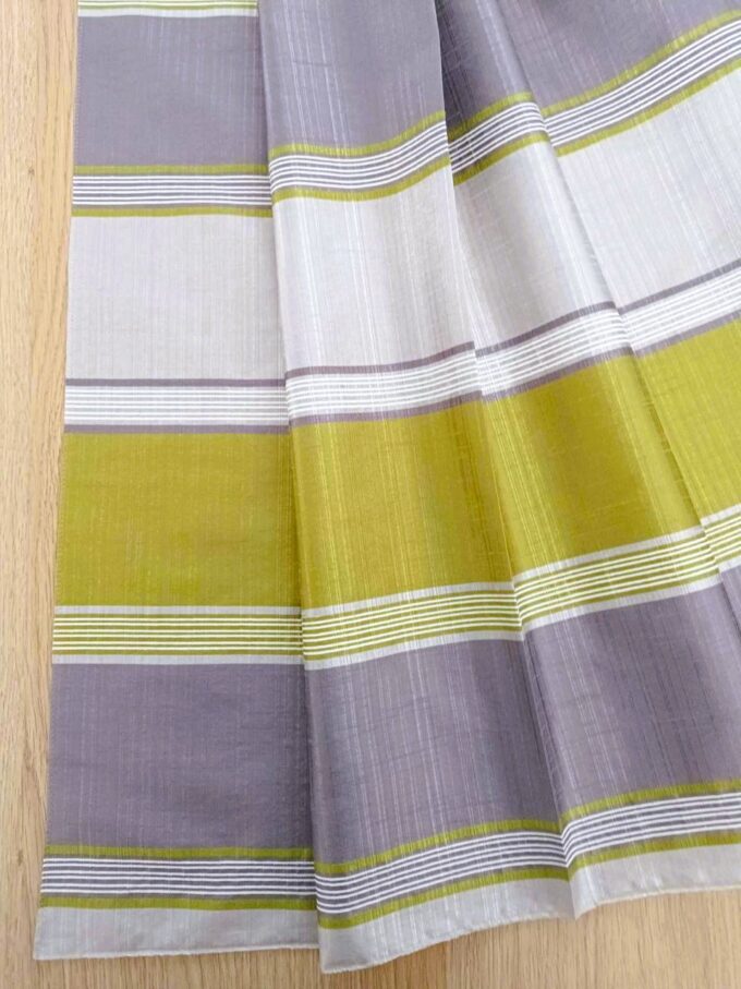 Tkaná organza S066-14 šírka 145cm zelenošedá